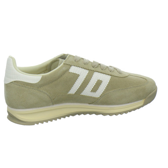 Back 70 Strike-03 Schnürhalbschuhe Beige - 360° Ansicht