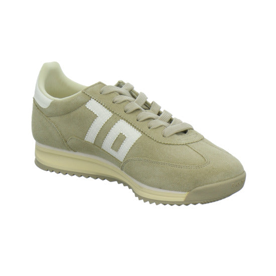 Back 70 Strike-03 Schnürhalbschuhe Beige - 360° Ansicht