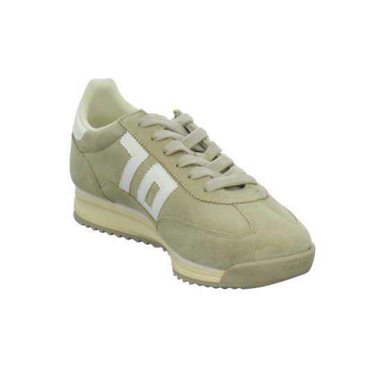 Back 70 Strike-03 Schnürhalbschuhe Beige - 360° Ansicht
