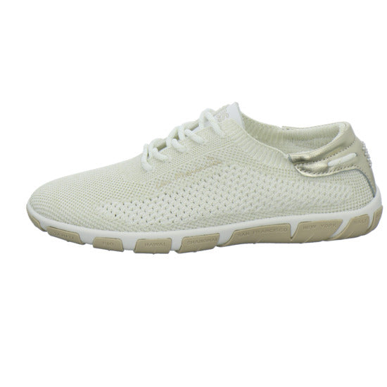 TBS Schnürhalbschuhe Beige - 360° Ansicht