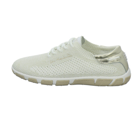 TBS Schnürhalbschuhe Beige - 360° Ansicht