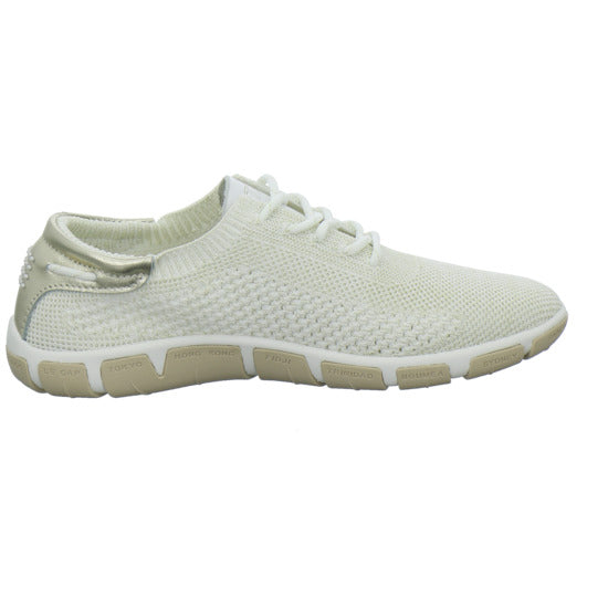 TBS Schnürhalbschuhe Beige - 360° Ansicht