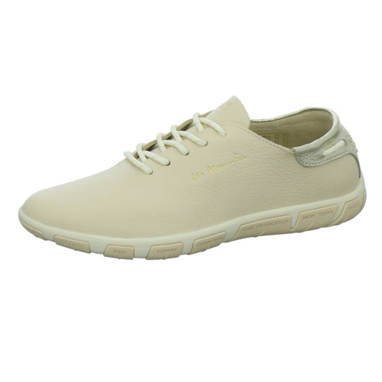 TBS Schnürhalbschuhe Beige - 360° Ansicht