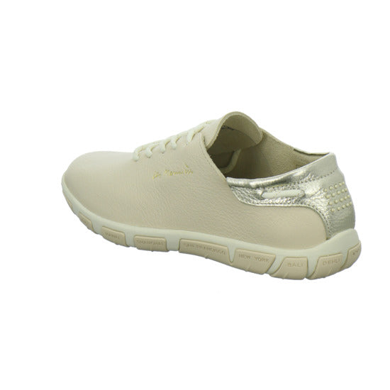 TBS Schnürhalbschuhe Beige - 360° Ansicht