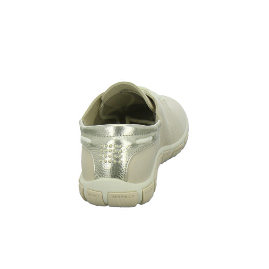 TBS Schnürhalbschuhe Beige - 360° Ansicht