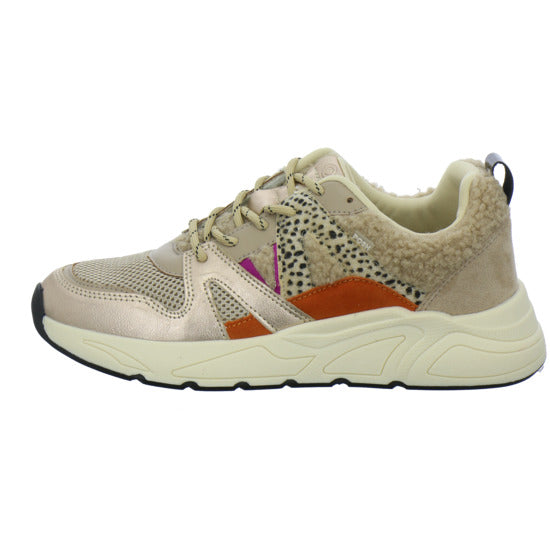 Poelman Schnürhalbschuhe Beige-kombi - 360° Ansicht