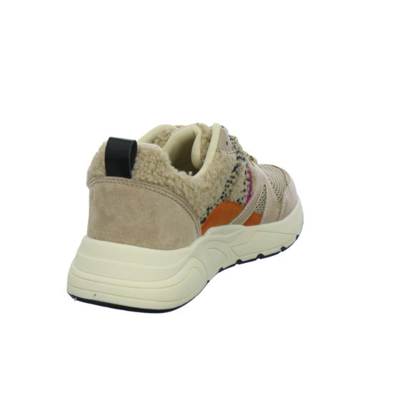 Poelman Schnürhalbschuhe Beige-kombi - 360° Ansicht