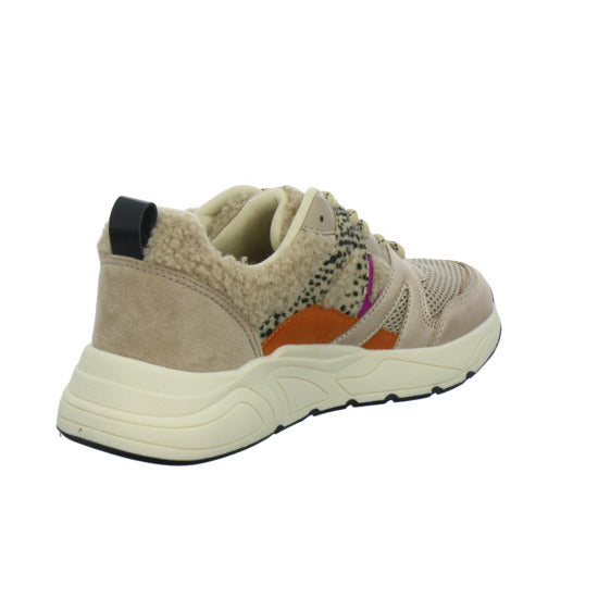Poelman Schnürhalbschuhe Beige-kombi - 360° Ansicht