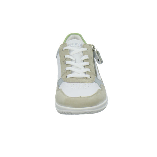 Remonte Schnürhalbschuhe Beige-kombi - 360° Ansicht