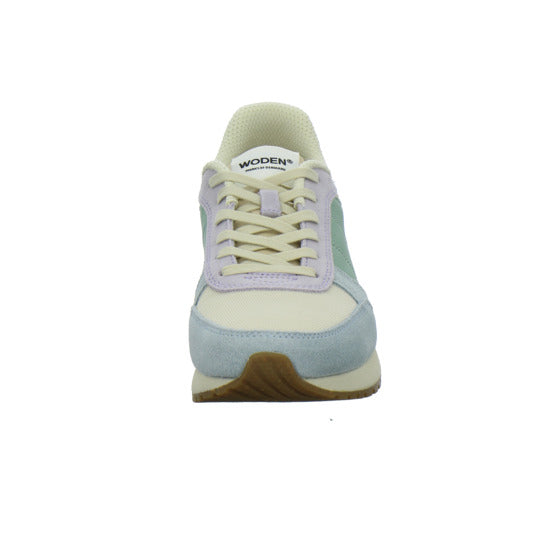 Woden Ronja Schnürhalbschuhe Beige-kombi - 360° Ansicht