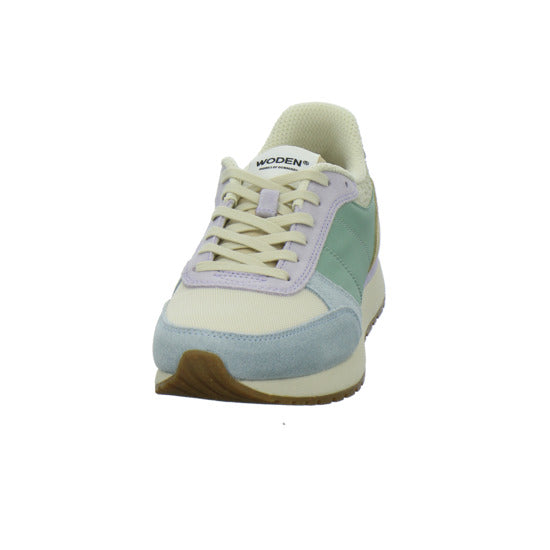 Woden Ronja Schnürhalbschuhe Beige-kombi - 360° Ansicht