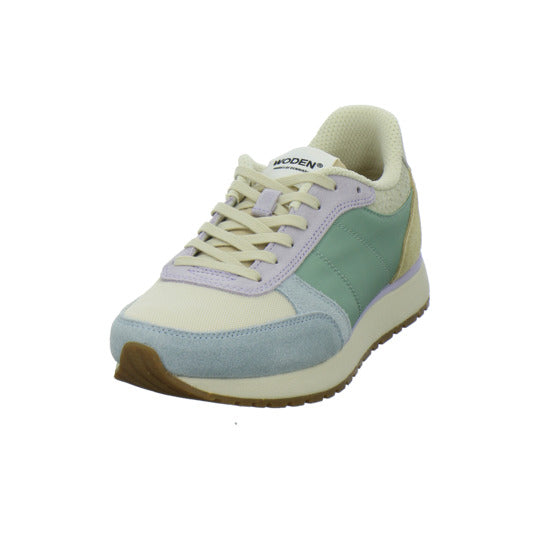 Woden Ronja Schnürhalbschuhe Beige-kombi - 360° Ansicht