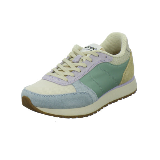 Woden Ronja Schnürhalbschuhe Beige-kombi - 360° Ansicht