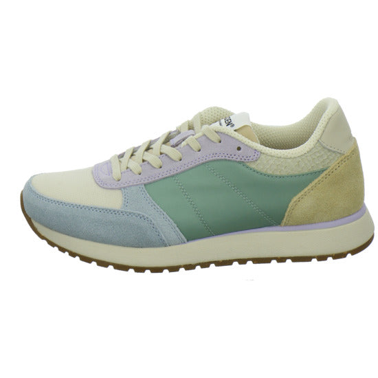 Woden Ronja Schnürhalbschuhe Beige-kombi - 360° Ansicht