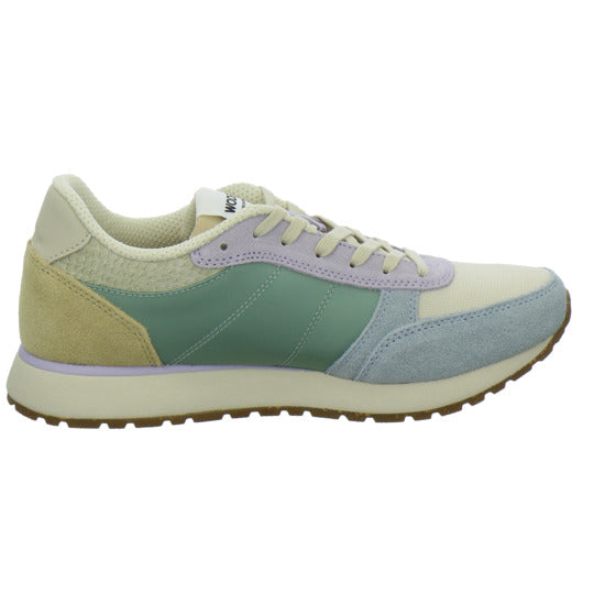 Woden Ronja Schnürhalbschuhe Beige-kombi - 360° Ansicht