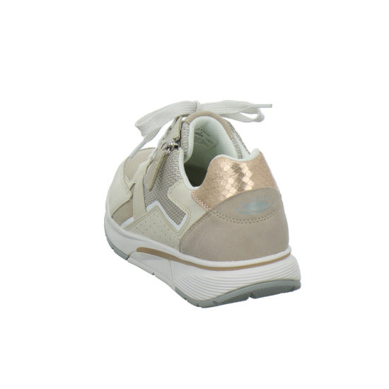 Gabor Comfort Rolling Soft Schnürhalbschuhe Beige-kombi - 360° Ansicht