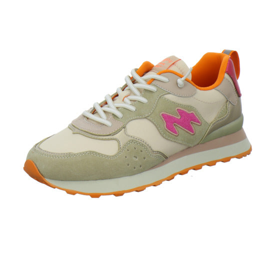 Maripe Schnürhalbschuhe Beige-kombi - 360° Ansicht