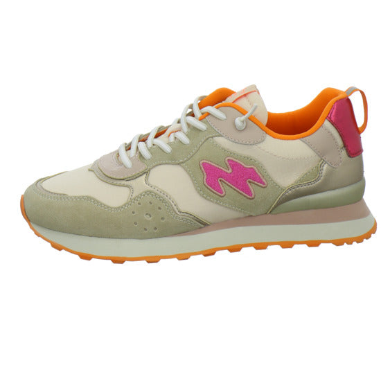 Maripe Schnürhalbschuhe Beige-kombi - 360° Ansicht