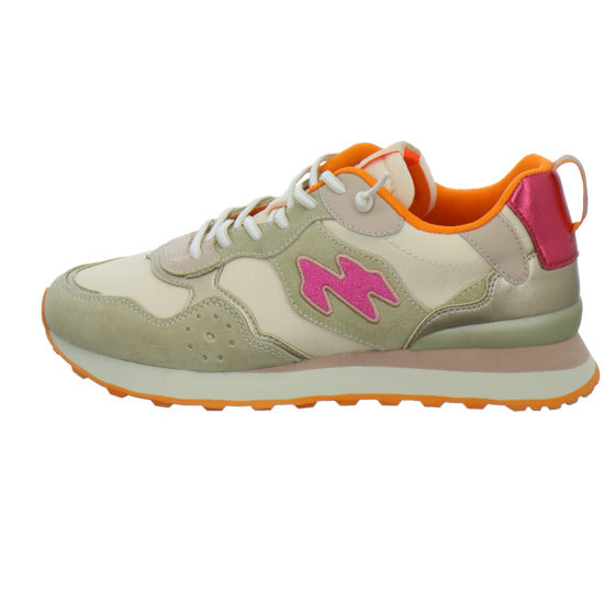 Maripe Schnürhalbschuhe Beige-kombi - 360° Ansicht