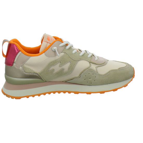 Maripe Schnürhalbschuhe Beige-kombi - 360° Ansicht