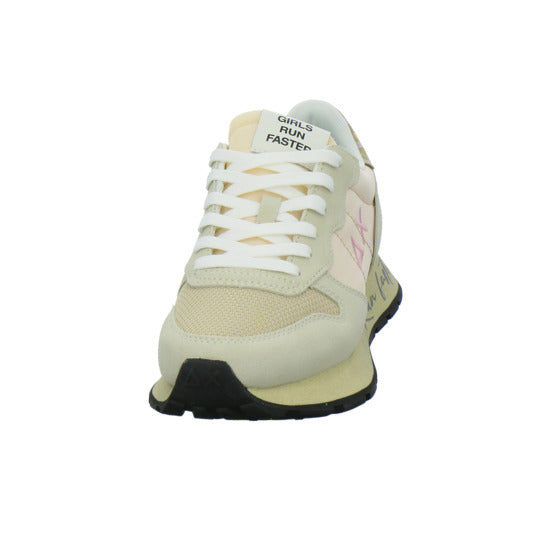 SUN68 Ally Vintage Schnürhalbschuhe Beige-kombi - 360° Ansicht