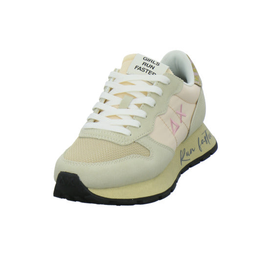 SUN68 Ally Vintage Schnürhalbschuhe Beige-kombi - 360° Ansicht