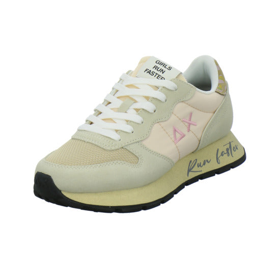 SUN68 Ally Vintage Schnürhalbschuhe Beige-kombi - 360° Ansicht
