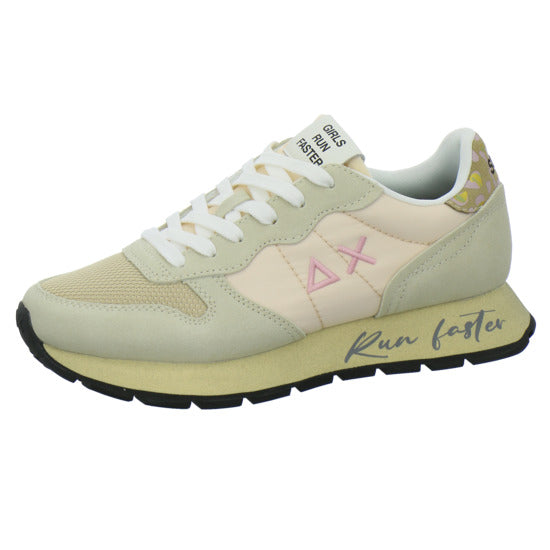 SUN68 Ally Vintage Schnürhalbschuhe Beige-kombi - 360° Ansicht