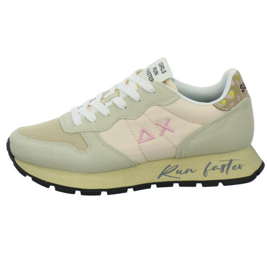 SUN68 Ally Vintage Schnürhalbschuhe Beige-kombi - 360° Ansicht