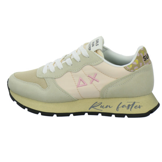 SUN68 Ally Vintage Schnürhalbschuhe Beige-kombi - 360° Ansicht