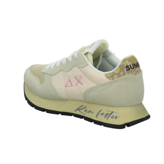 SUN68 Ally Vintage Schnürhalbschuhe Beige-kombi - 360° Ansicht