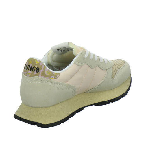 SUN68 Ally Vintage Schnürhalbschuhe Beige-kombi - 360° Ansicht