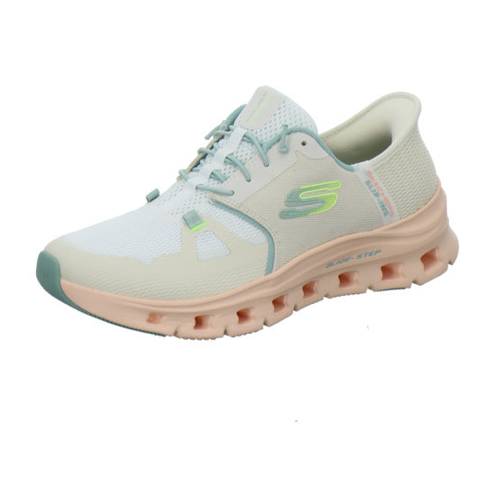 Skechers SLIP INS GLIDE STEP Schnürhalbschuhe Beige-kombi
