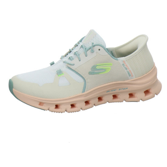 Skechers SLIP INS GLIDE STEP Schnürhalbschuhe Beige-kombi