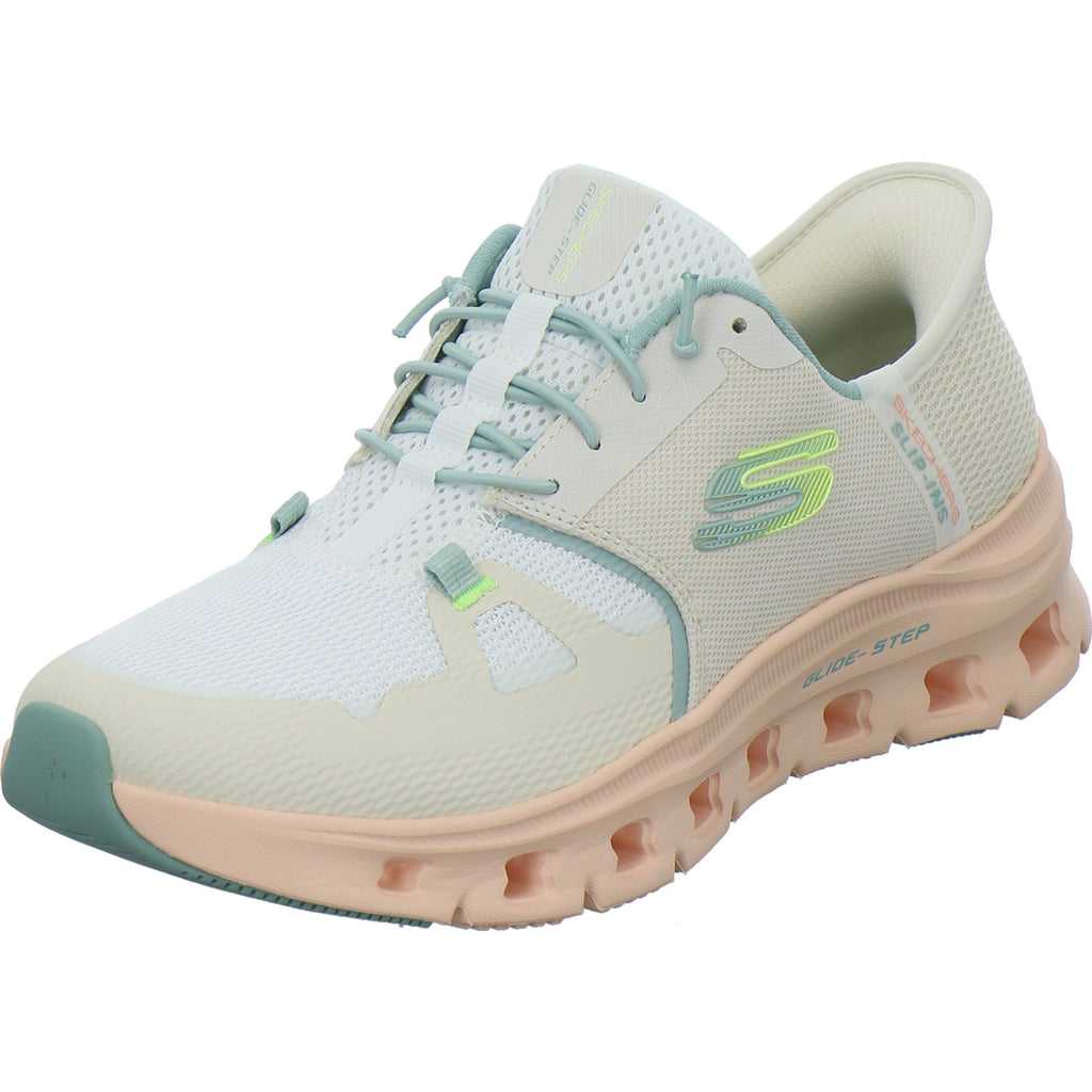 Skechers SLIP INS GLIDE STEP Schnürhalbschuhe Beige-kombi