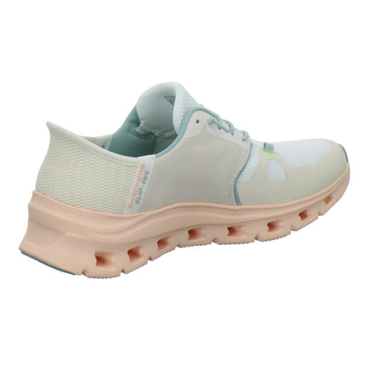 Skechers SLIP INS GLIDE STEP Schnürhalbschuhe Beige-kombi