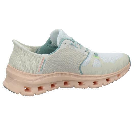 Skechers SLIP INS GLIDE STEP Schnürhalbschuhe Beige-kombi