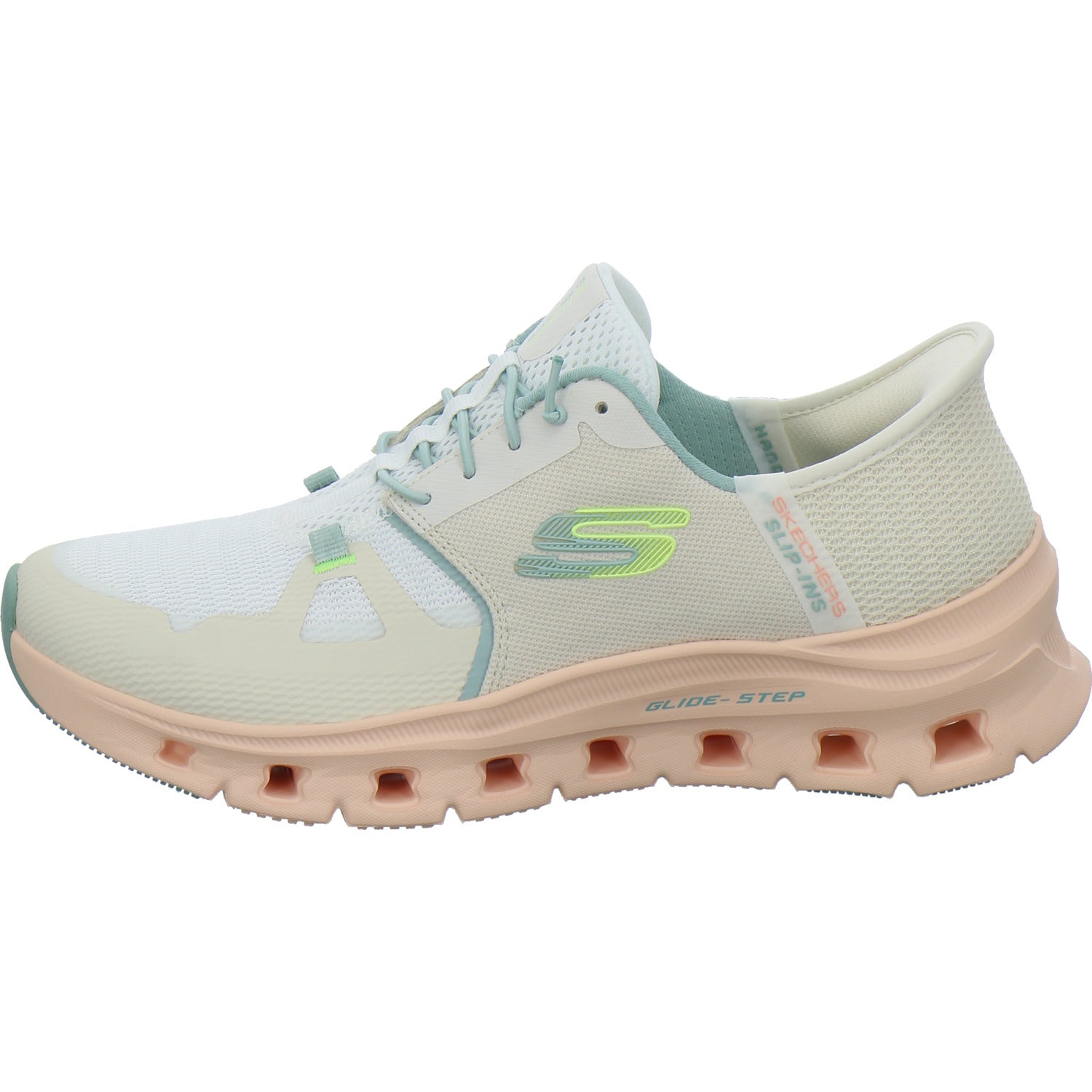 Skechers SLIP INS GLIDE STEP Schnürhalbschuhe Beige-kombi