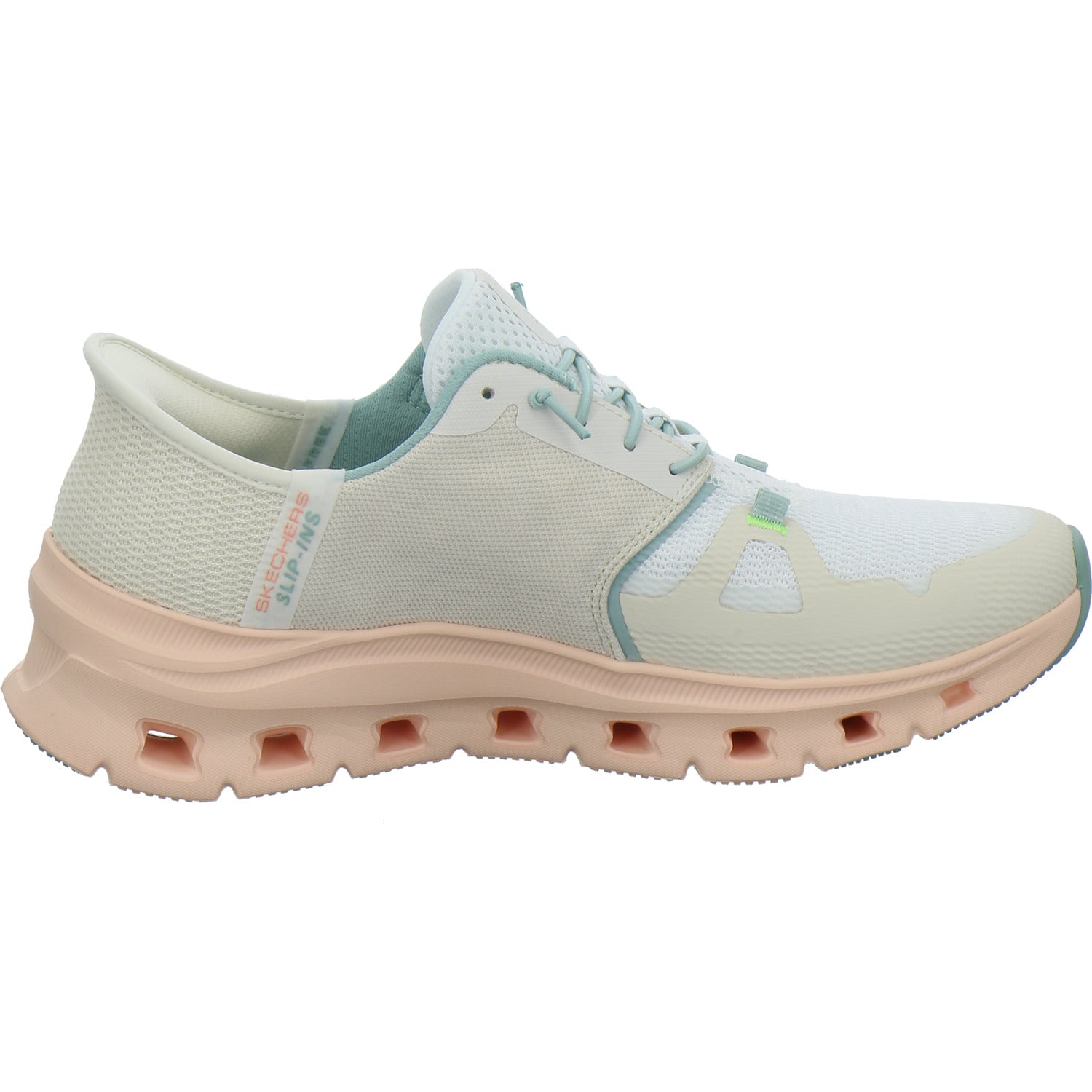 Skechers SLIP INS GLIDE STEP Schnürhalbschuhe Beige-kombi