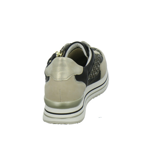 Remonte Schnürhalbschuhe Beige-kombi - 360° Ansicht