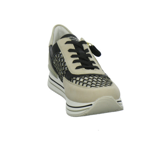 Remonte Schnürhalbschuhe Beige-kombi - 360° Ansicht