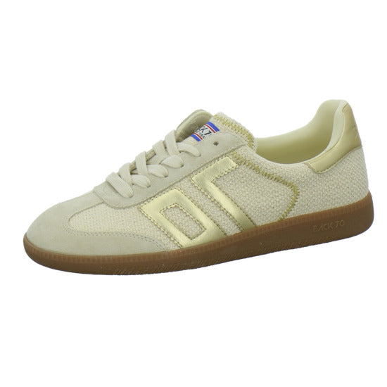 Back 70 Schnürhalbschuhe Beige-kombi - 360° Ansicht