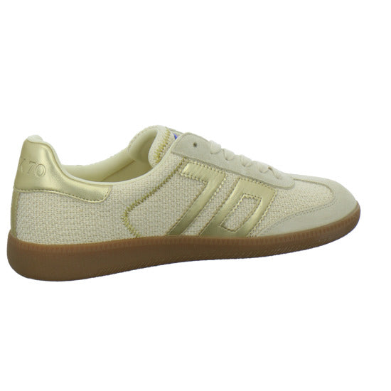 Back 70 Schnürhalbschuhe Beige-kombi - 360° Ansicht