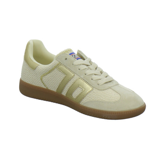 Back 70 Schnürhalbschuhe Beige-kombi - 360° Ansicht