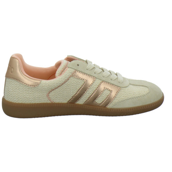 Back 70 Schnürhalbschuhe Beige-kombi - 360° Ansicht