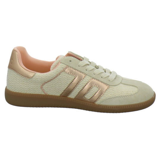 Back 70 Schnürhalbschuhe Beige-kombi - 360° Ansicht