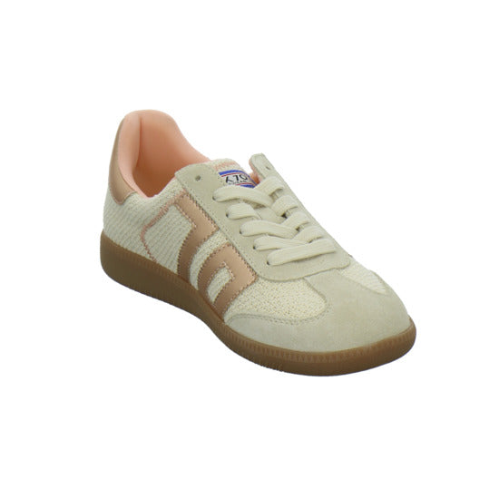 Back 70 Schnürhalbschuhe Beige-kombi - 360° Ansicht