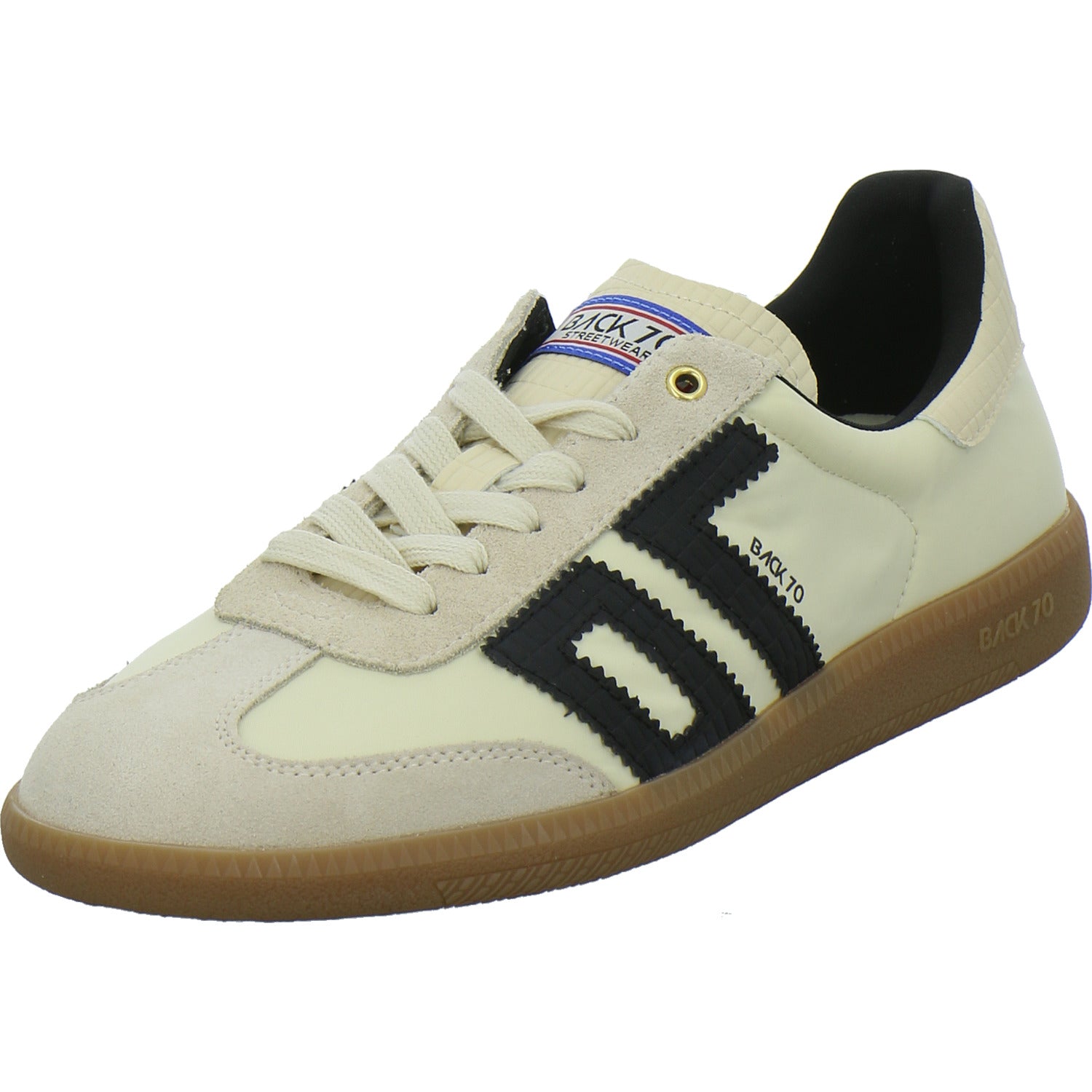 Back 70 Ghost Schnürhalbschuhe Beige-kombi