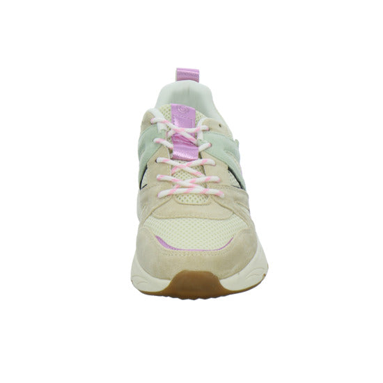 Poelman Schnürhalbschuhe Beige-kombi - 360° Ansicht