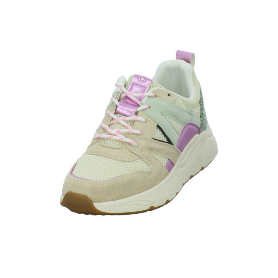 Poelman Schnürhalbschuhe Beige-kombi - 360° Ansicht